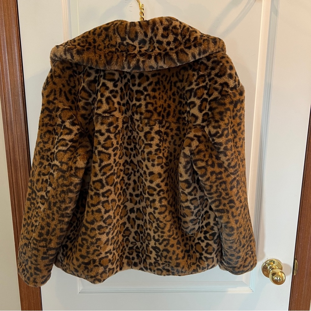 NWT!!! Camila Coelho Ladies XS Luxurious Leopard Print Coat - Picture 12 of 12
